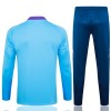 Argentinien Training Sweatshirts Quarter-zip 2024-25 Blaue Für Kinder